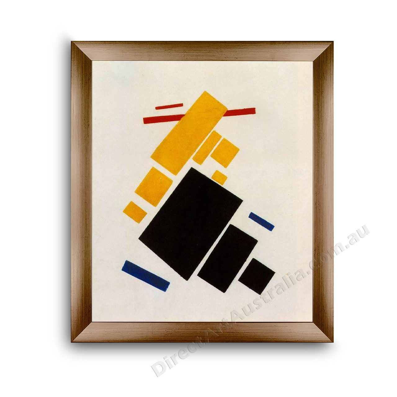 Modern Flat Gold Frame