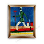 Modern Flat Gold Frame