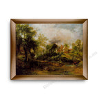Modern Flat Gold Frame