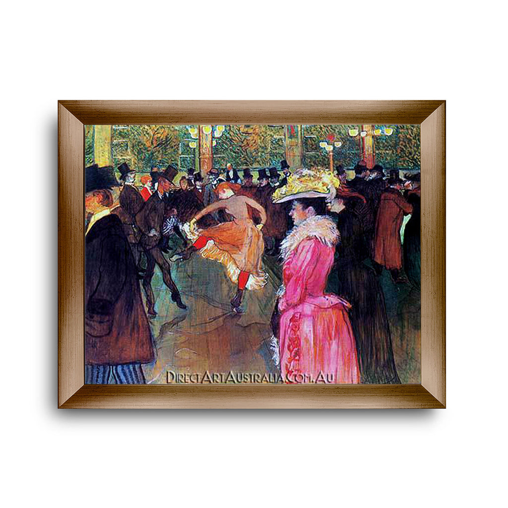 Modern Flat Gold Frame