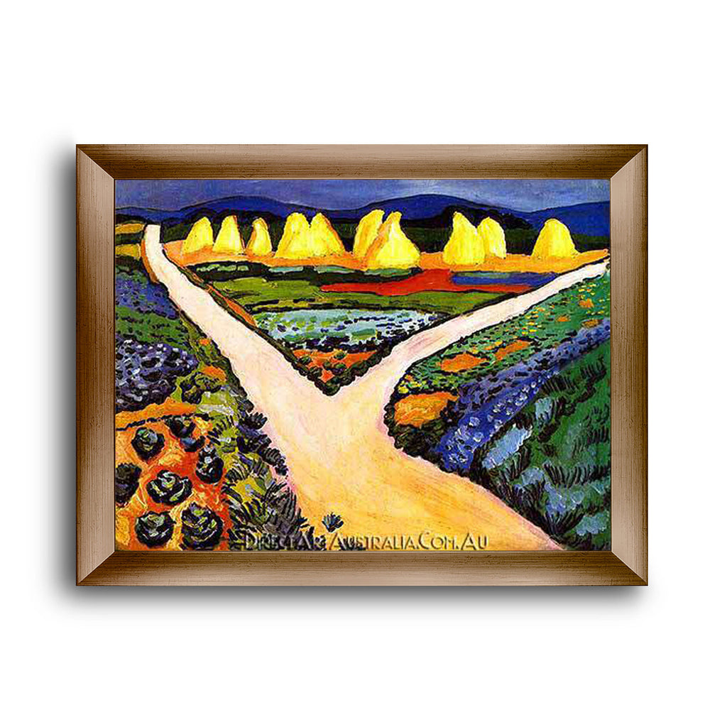 Modern Flat Gold Frame