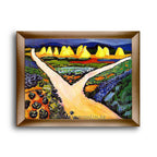 Modern Flat Gold Frame