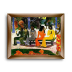 Modern Flat Gold Frame