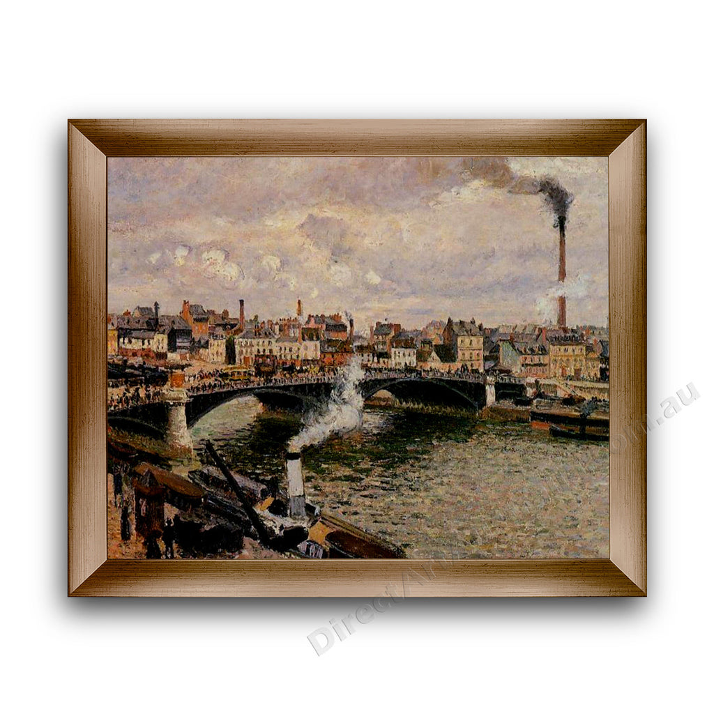 Modern Flat Gold Frame