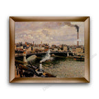 Modern Flat Gold Frame