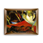 Modern Flat Gold Frame