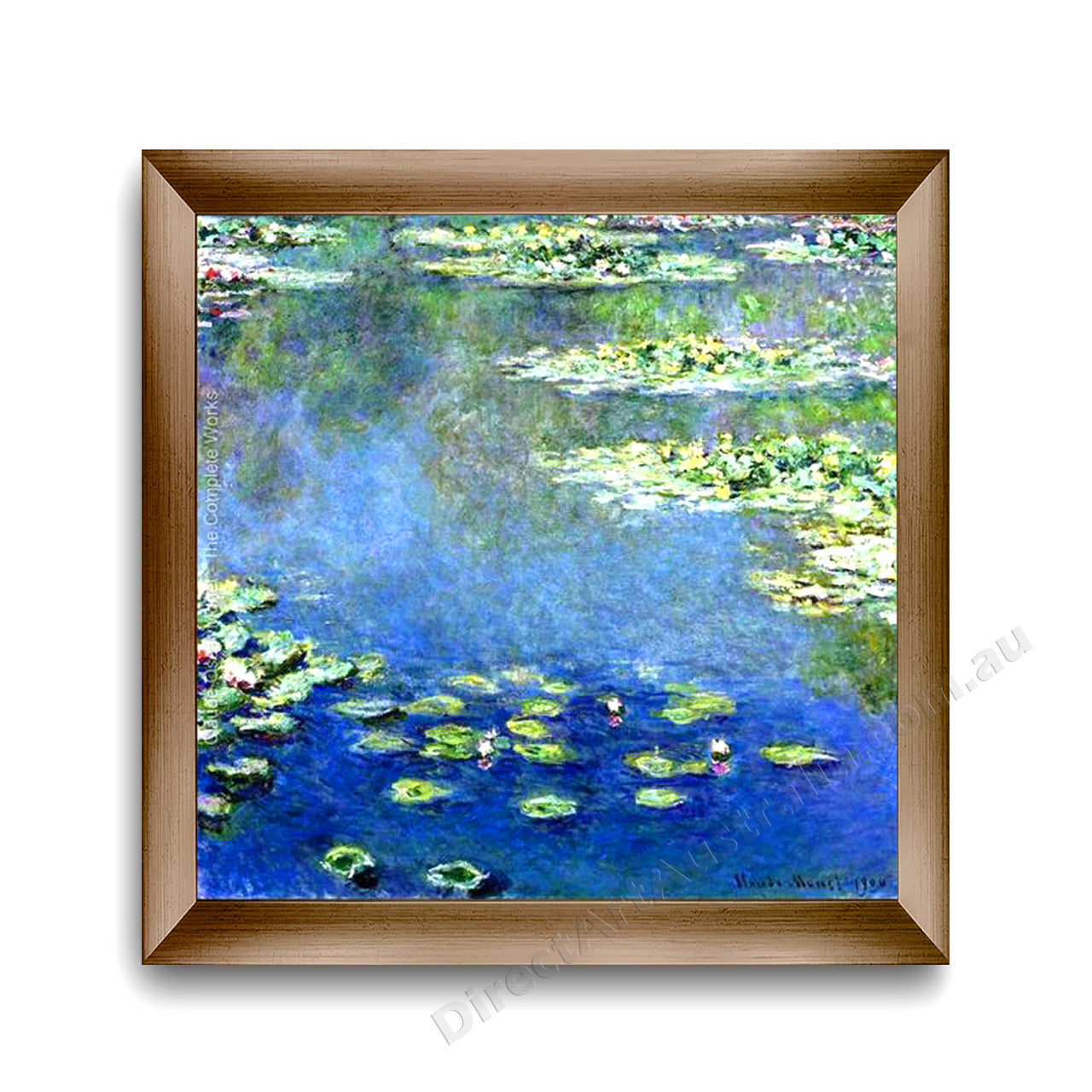 Modern Flat Gold Frame
