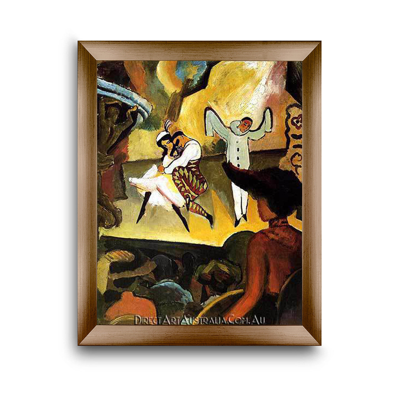 Modern Flat Gold Frame