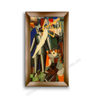 Modern Flat Gold Frame
