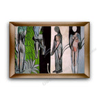 Modern Flat Gold Frame