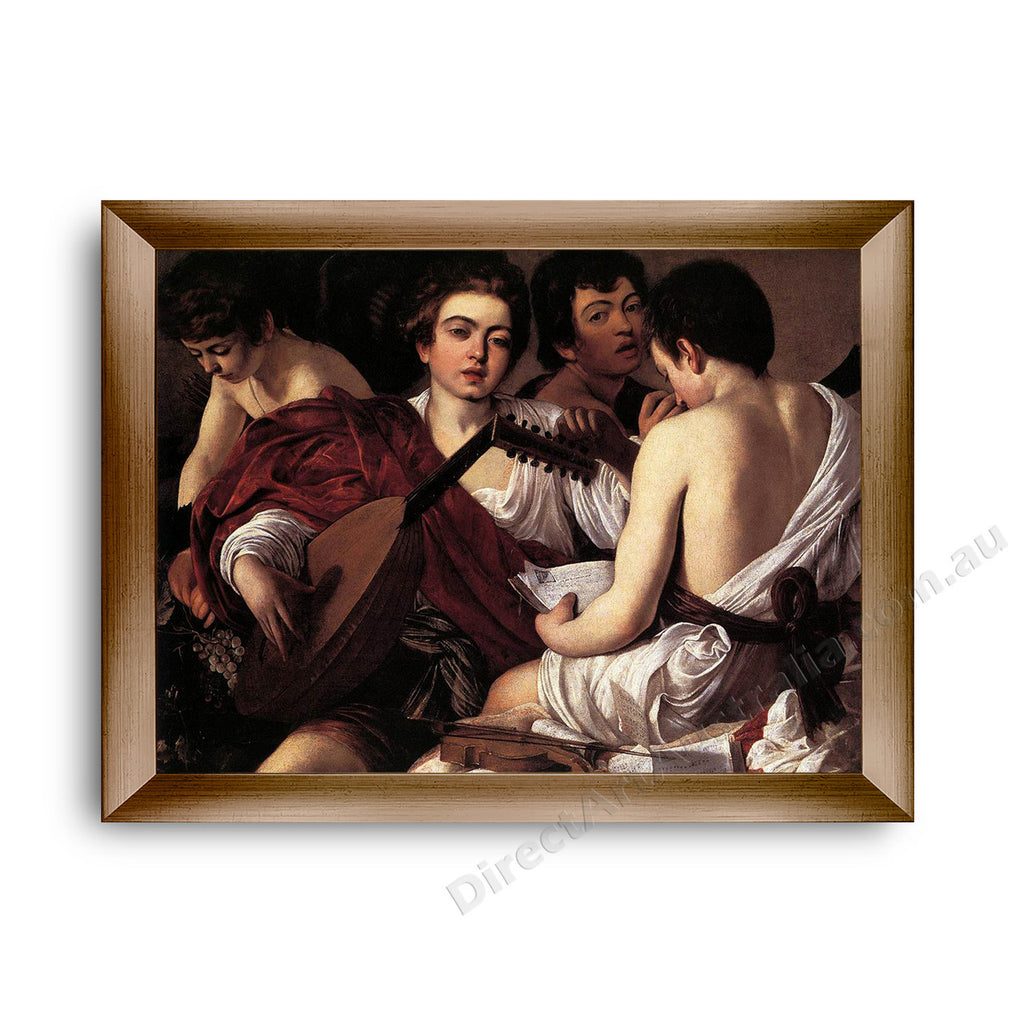 Modern Flat Gold Frame