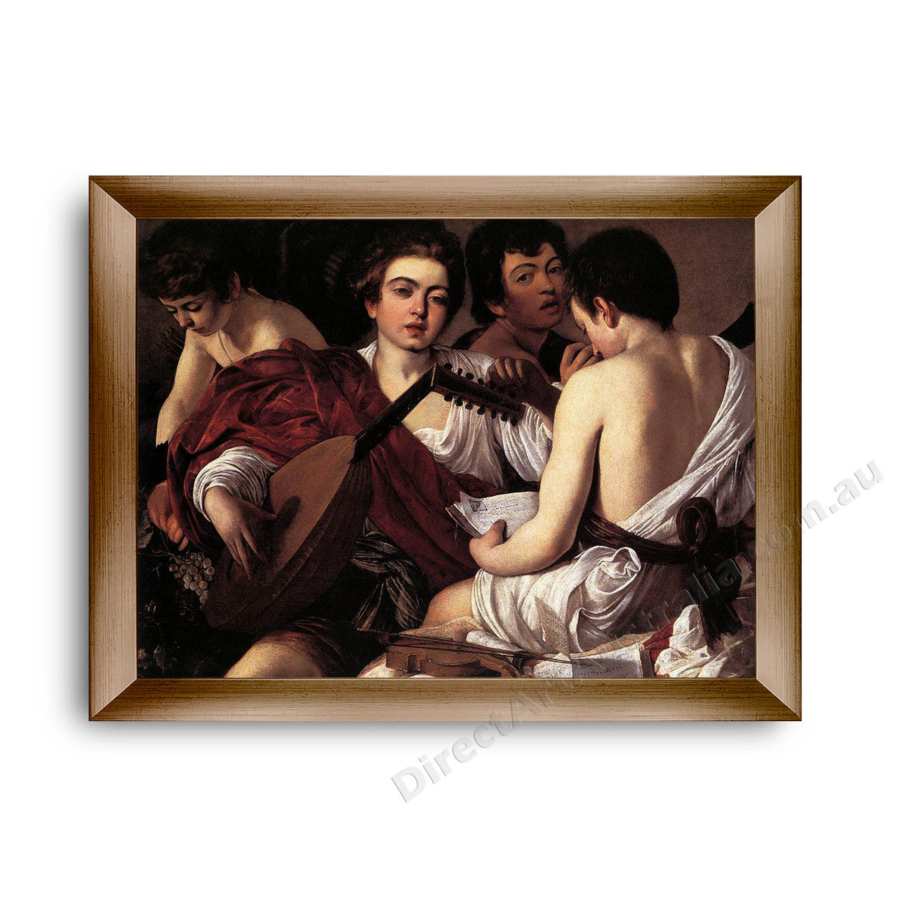 Modern Flat Gold Frame
