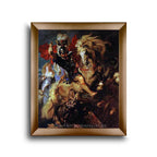 Modern Flat Gold Frame