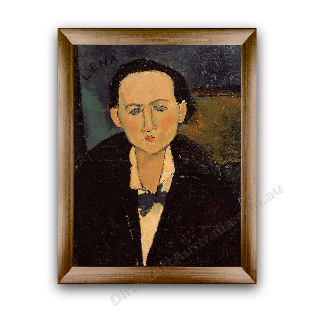 Modern Flat Gold Frame