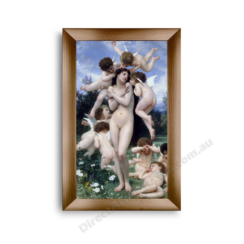 Modern Flat Gold Frame