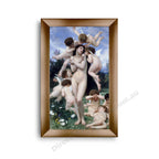 Modern Flat Gold Frame