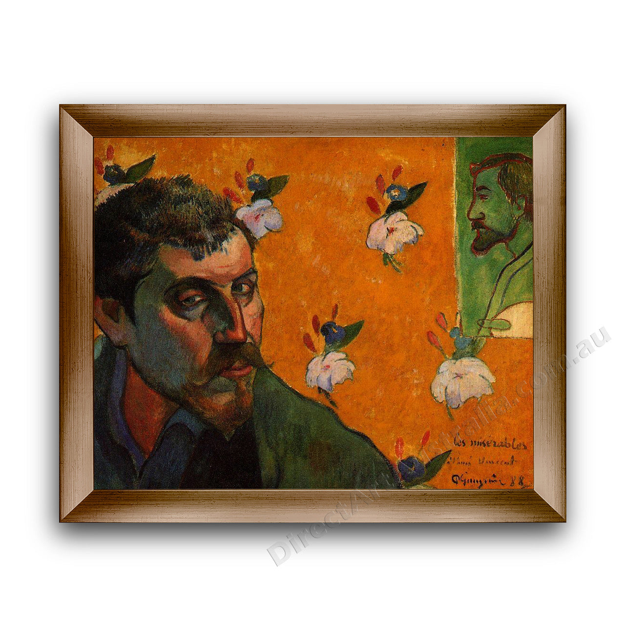 Modern Flat Gold Frame