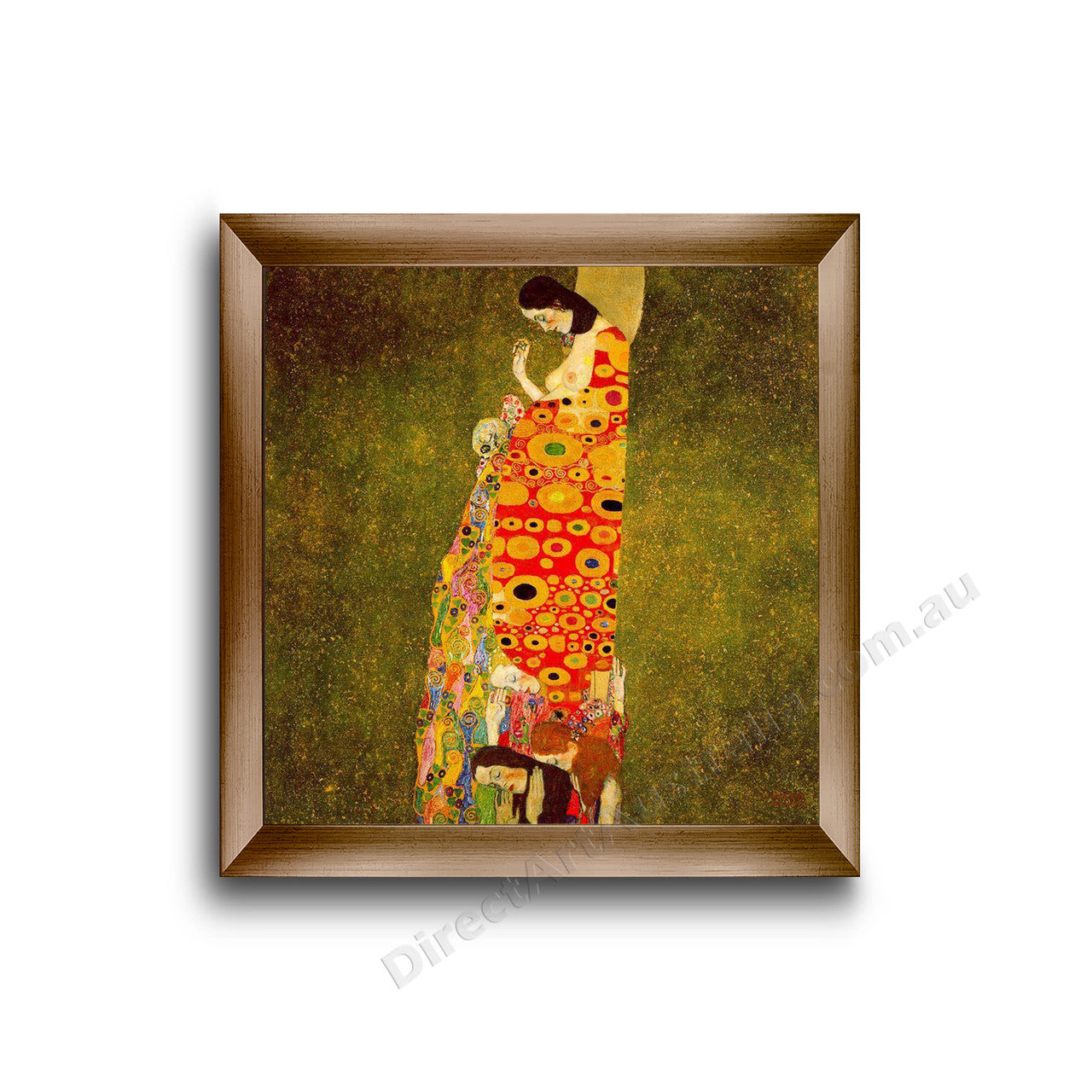 Modern Flat Gold Frame