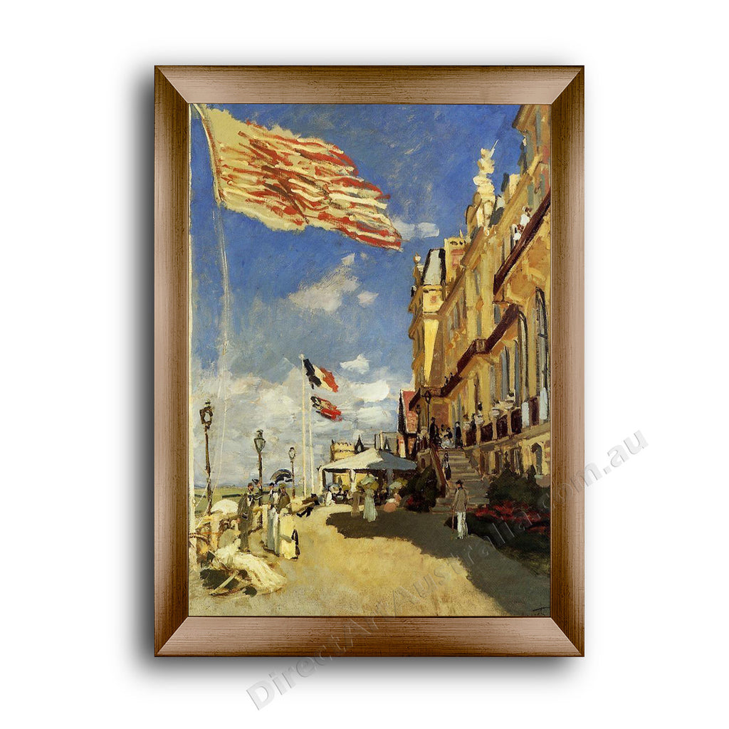 Modern Flat Gold Frame