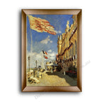 Modern Flat Gold Frame