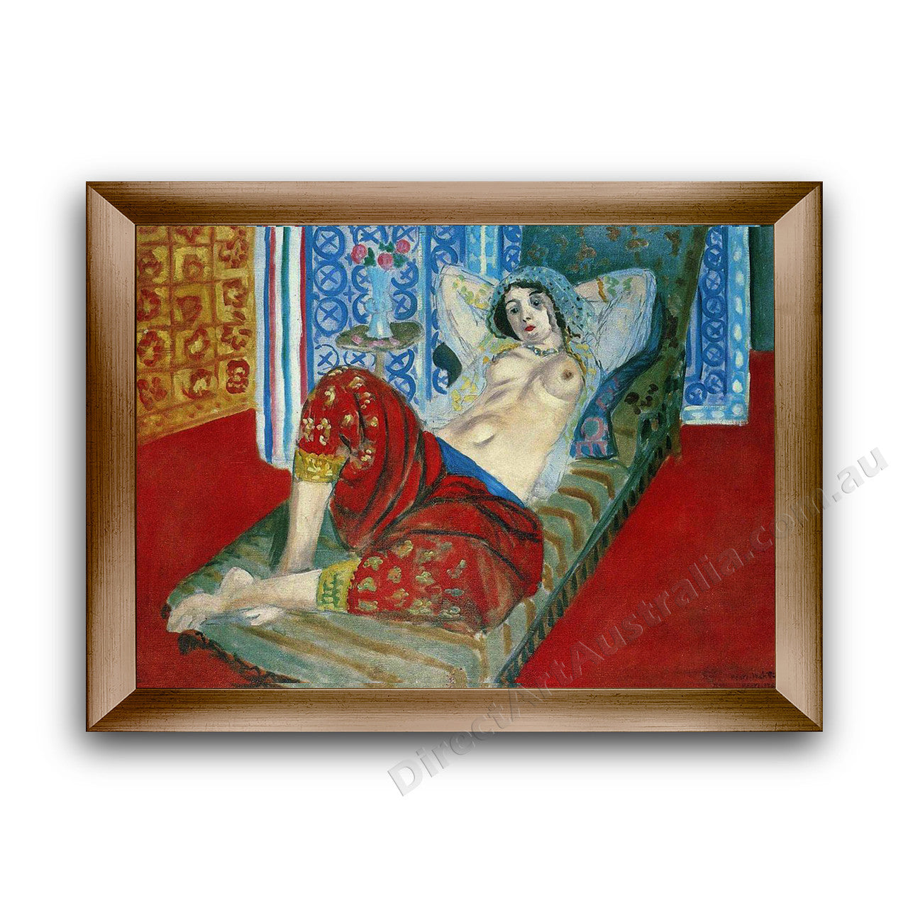 Modern Flat Gold Frame