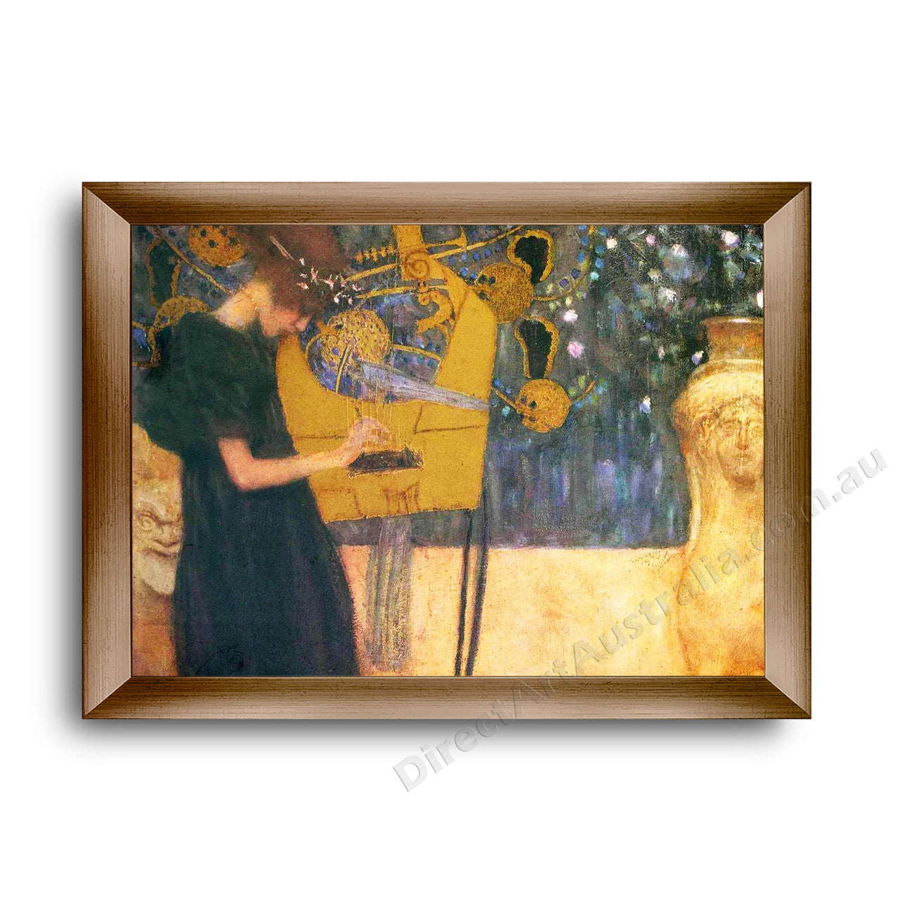 Modern Flat Gold Frame