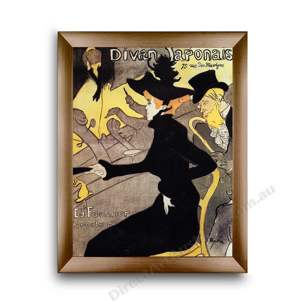 Modern Flat Gold Frame