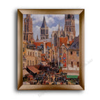 Modern Flat Gold Frame