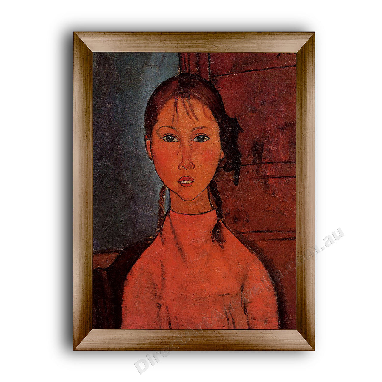 Modern Flat Gold Frame