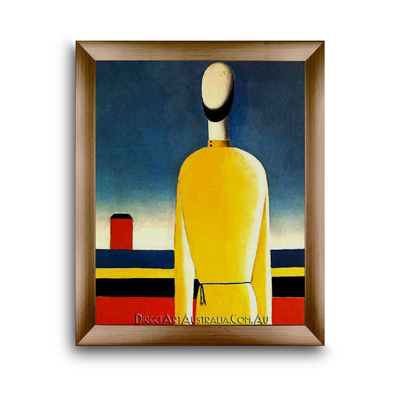 Modern Flat Gold Frame