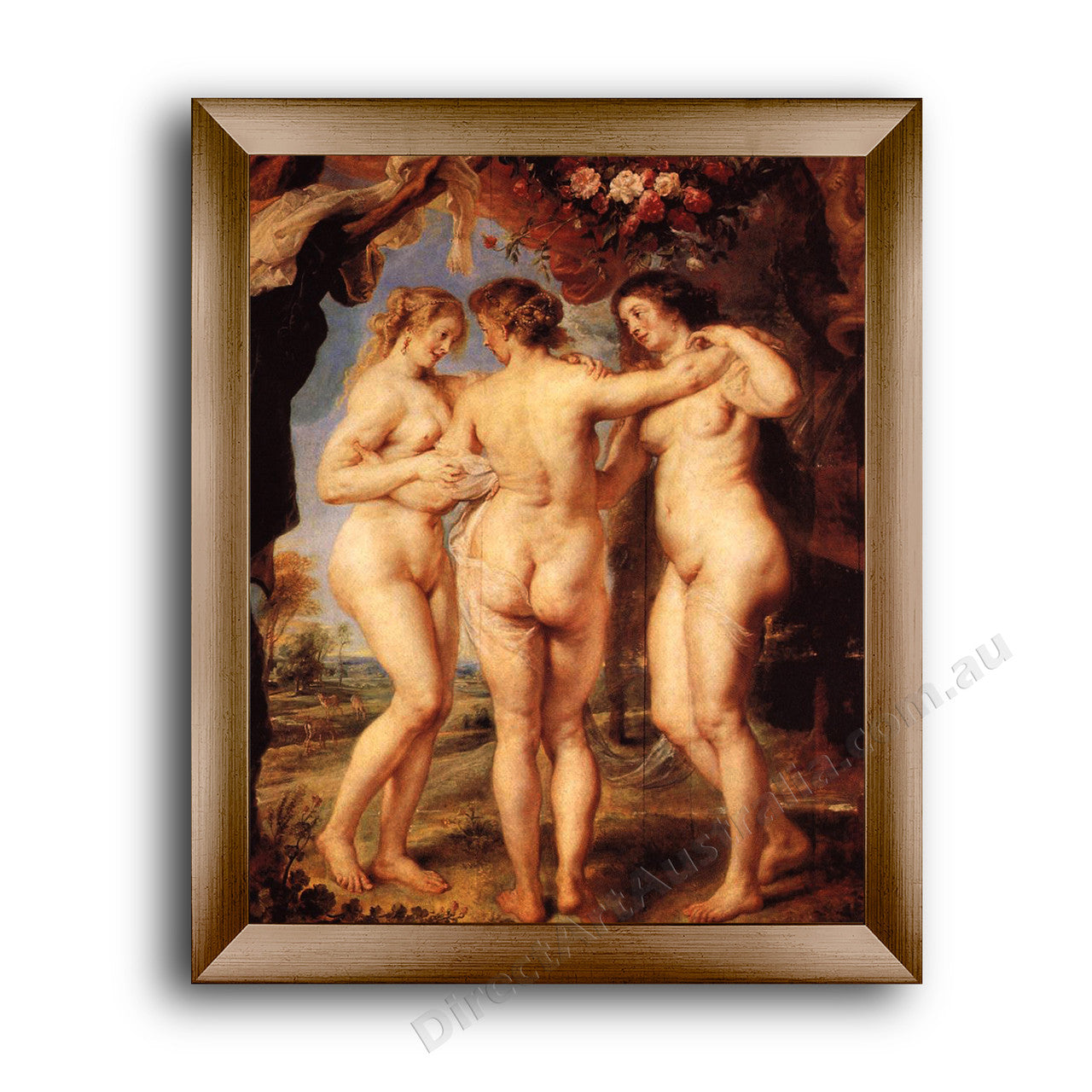 Modern Flat Gold Frame