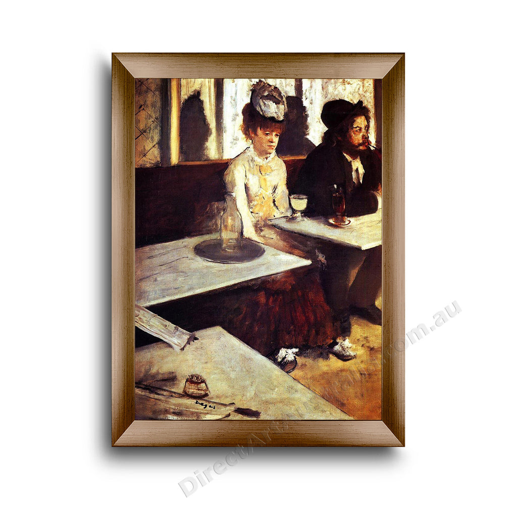 Modern Flat Gold Frame