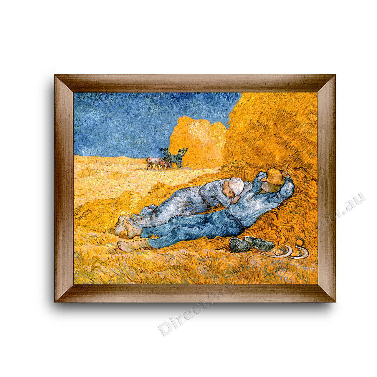 Modern Flat Gold Frame