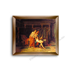 Modern Flat Gold Frame