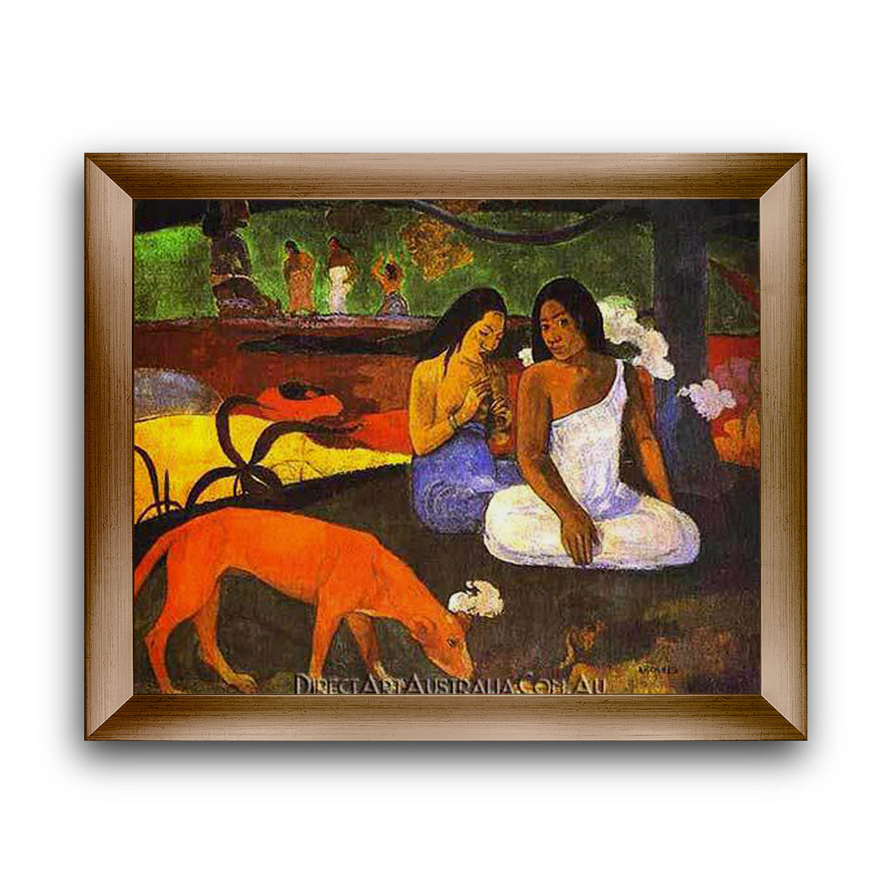 Modern Flat Gold Frame