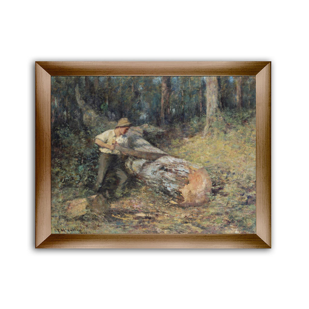 McCubbin | Sawing Timber