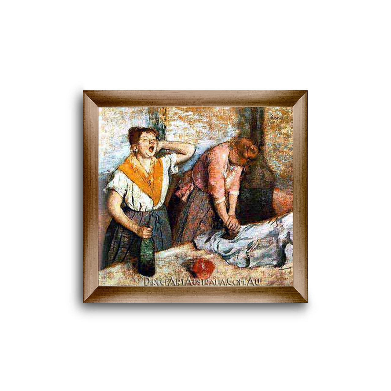 Modern Flat Gold Frame