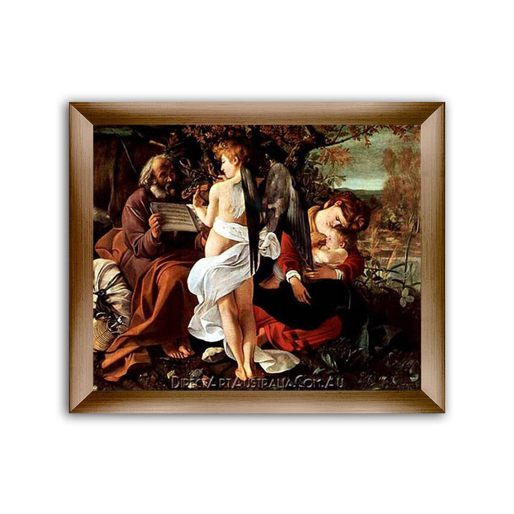 Caravaggio | Rest on the Flight into Egypt