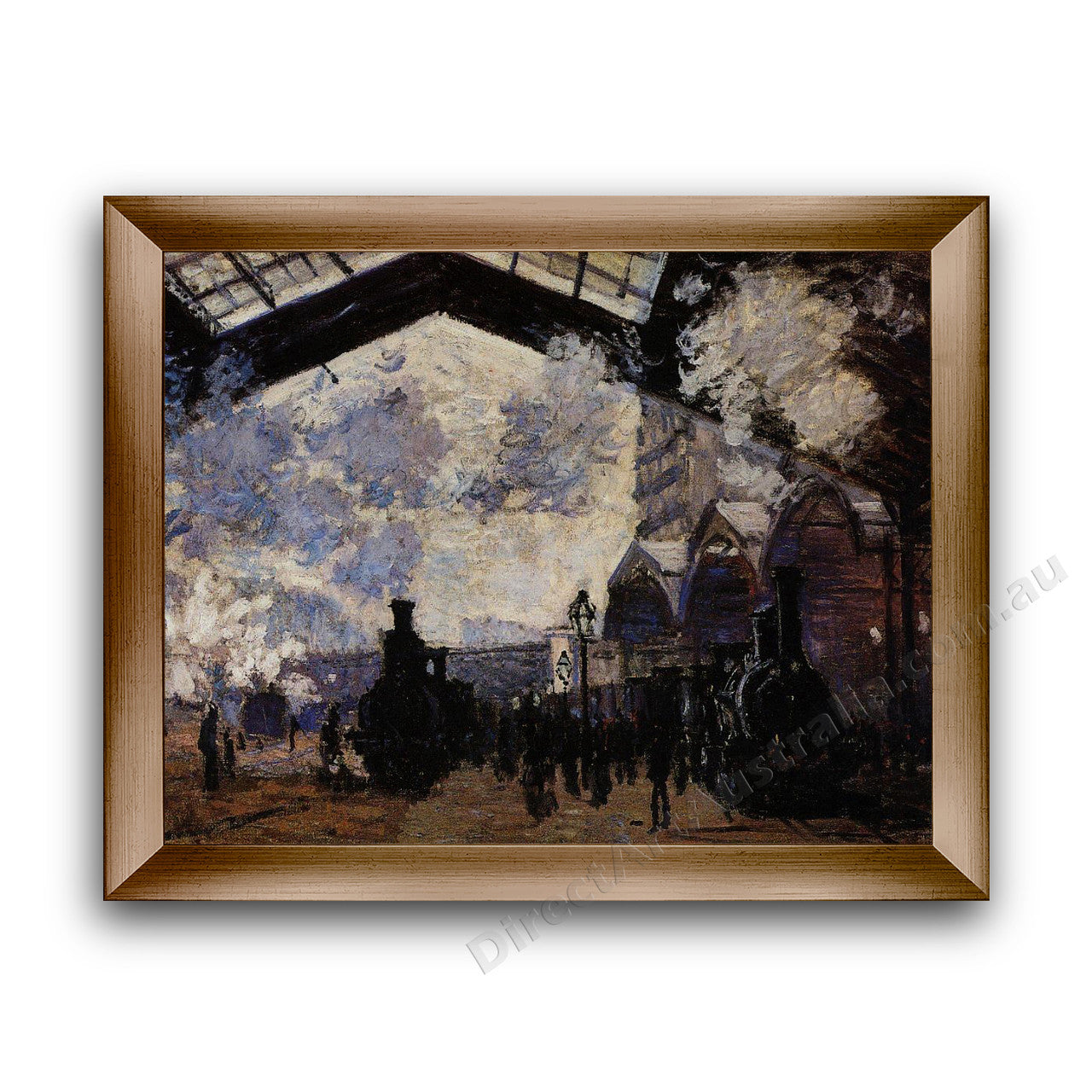 Modern Flat Gold Frame