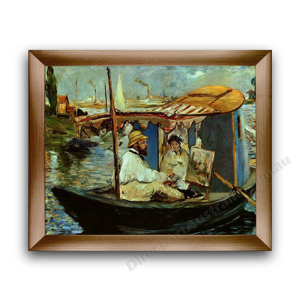 Modern Flat Gold Frame