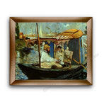 Modern Flat Gold Frame