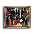 Modern Flat Gold Frame