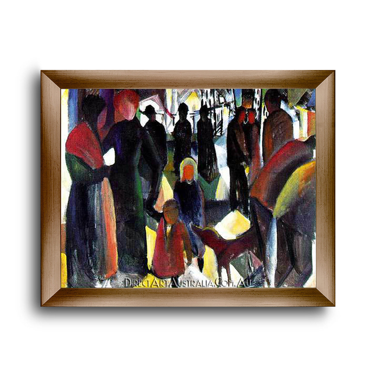 Modern Flat Gold Frame