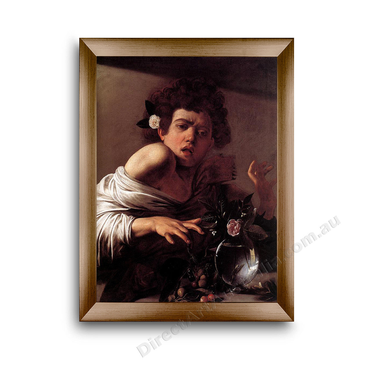 Modern Flat Gold Frame