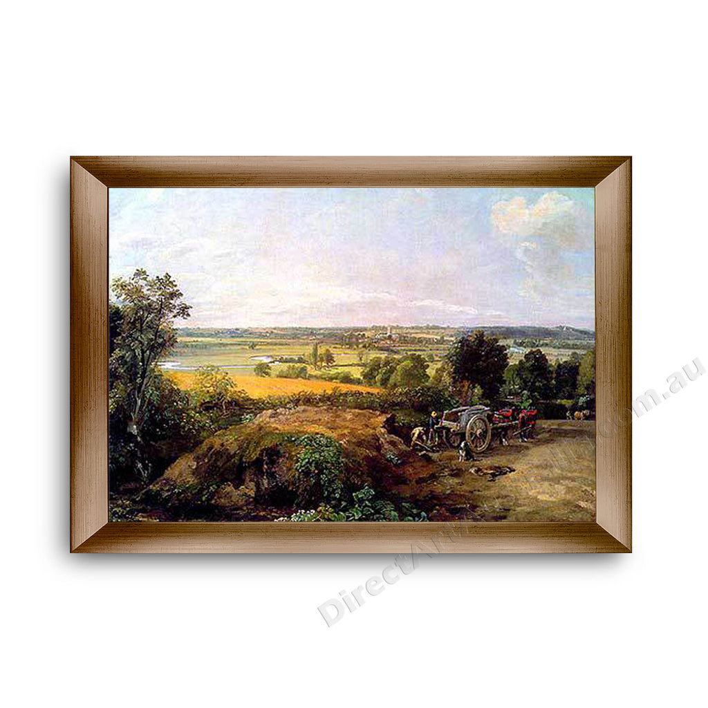 Modern Flat Gold Frame