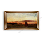 Modern Flat Gold Frame