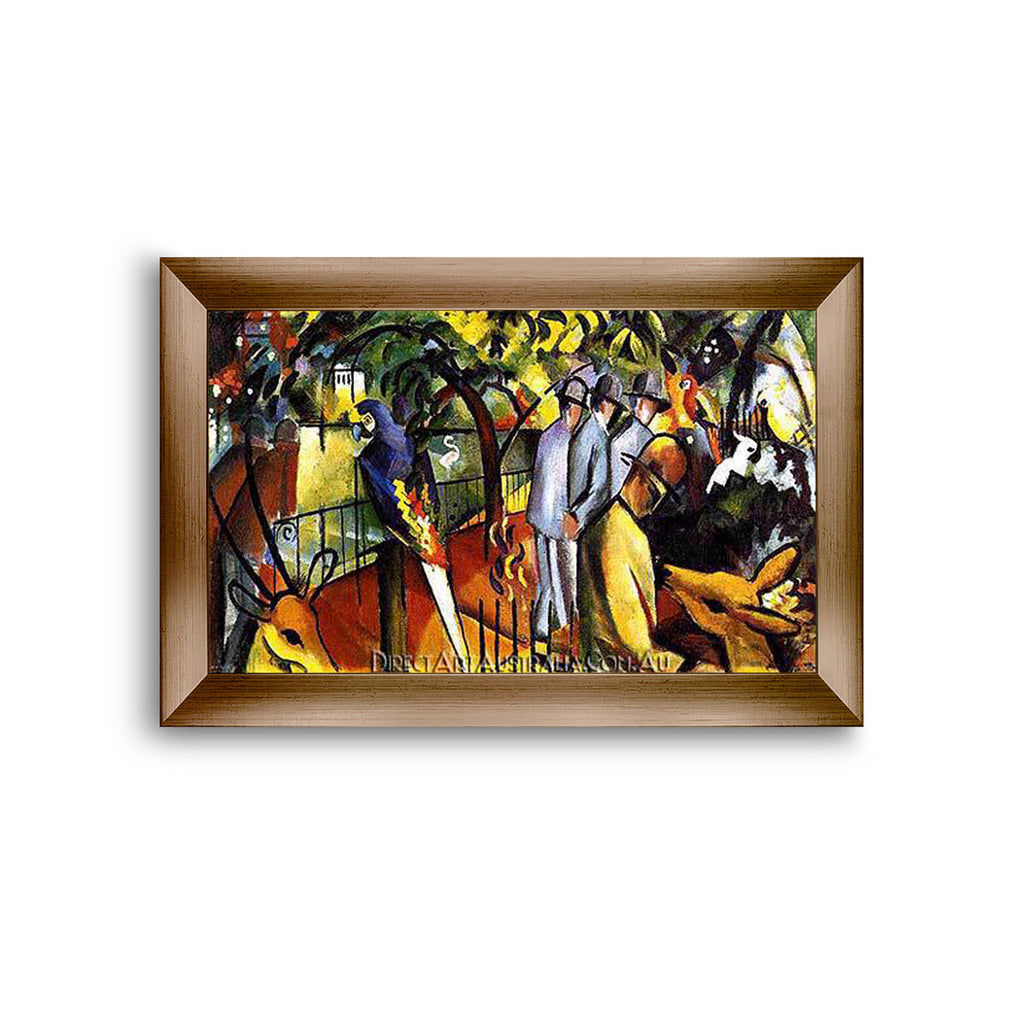Modern Flat Gold Frame