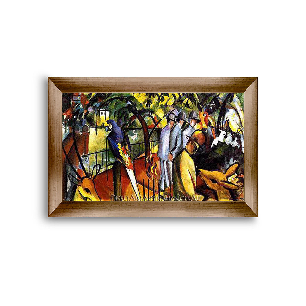 Modern Flat Gold Frame