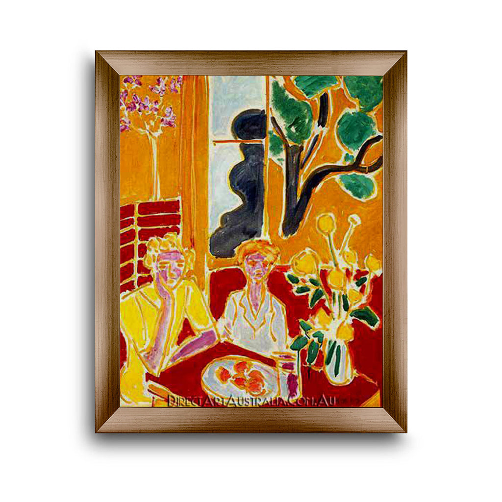 Modern Flat Gold Frame