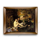 Modern Flat Gold Frame